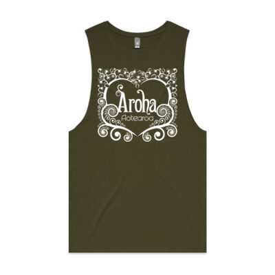 Aroha Aotearoa - Unisex Barnard Tank Thumbnail