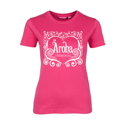 Aroha Aotearoa - Ladies Tee Thumbnail