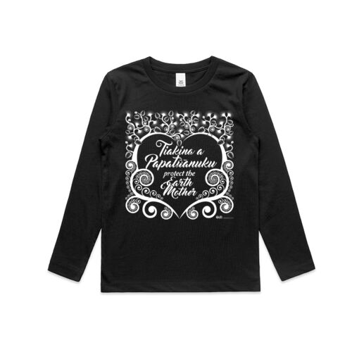 Papatuanuku - Kids Longsleeve Tee Thumbnail