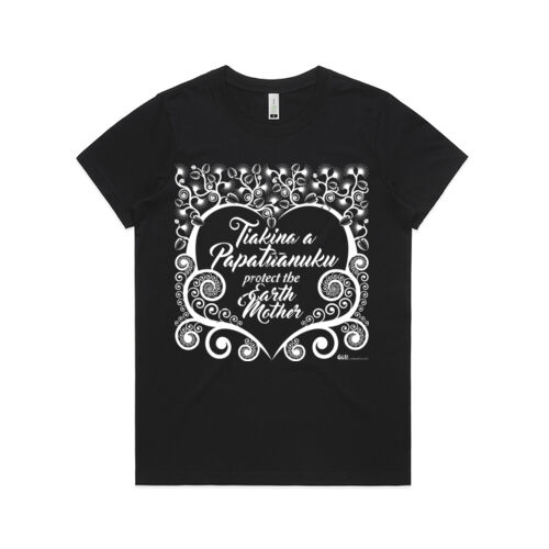 Papatuanuku - Womens Maple Organic Tee Thumbnail