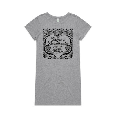 Papatuanuku - Womens Mika Organic Short Sleeved Dress Thumbnail