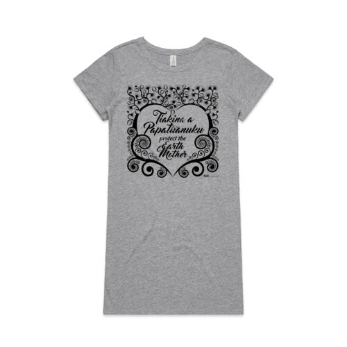 Papatuanuku - Womens Mika Organic Short Sleeved Dress Thumbnail