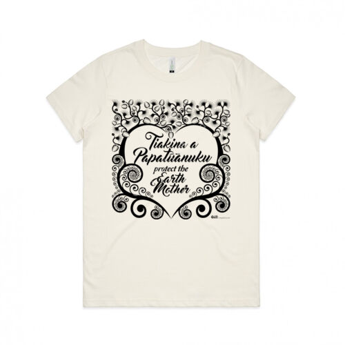 Papatuanuku - Womens Maple Organic Tee Thumbnail