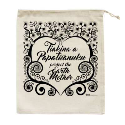 Papatuanuku - Medium Calico Bag Thumbnail