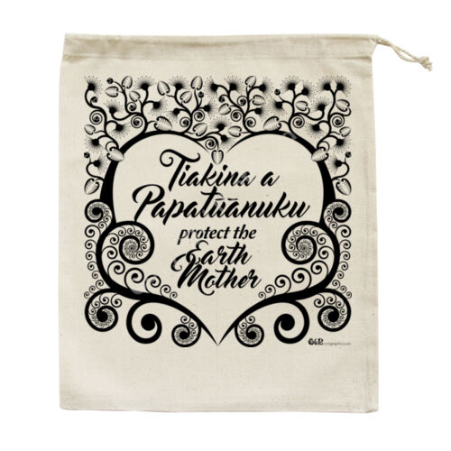 Papatuanuku - Medium Calico Bag Thumbnail