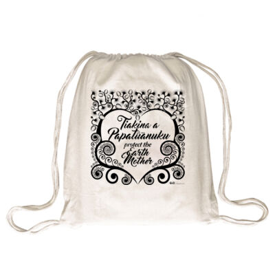 Papatuanuku - Drawstring Backpack Thumbnail