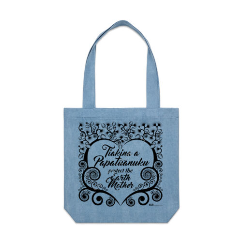 Papatuanuku - Denim Carrie Tote Thumbnail