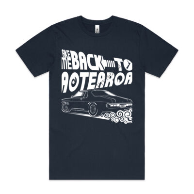 Back to Aotearoa - Mens Block Tee Thumbnail