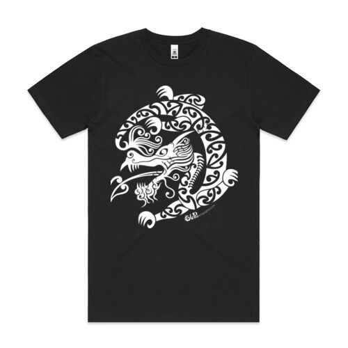 Taniwha Dragon - Mens Block Tee Thumbnail