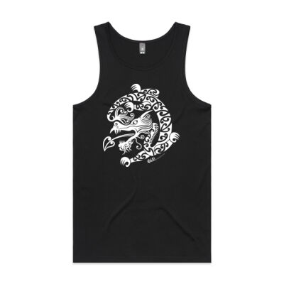 Taniwha Dragon - Men's Lowdown Singlet  Thumbnail